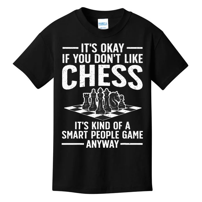 Cool Chess Players Art Chess Lover Novelty Kids T-Shirt