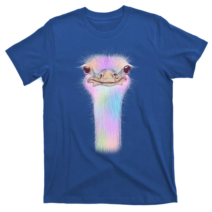 Cute Colorful Pastel Ostrich T-Shirt