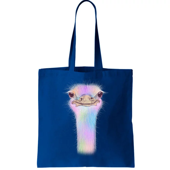 Cute Colorful Pastel Ostrich Tote Bag