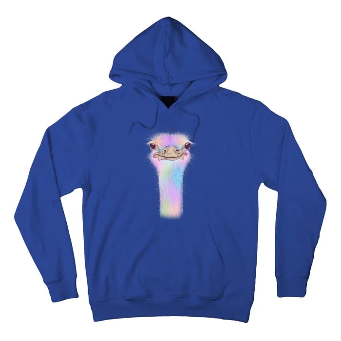 Cute Colorful Pastel Ostrich Tall Hoodie