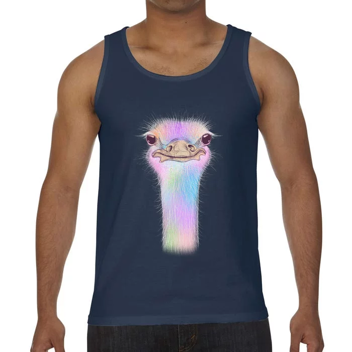 Cute Colorful Pastel Ostrich Comfort Colors® Tank Top