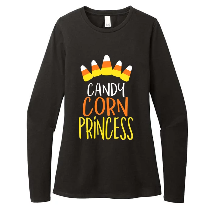 CANDY CORN PRINCESS Halloween Fun Womens CVC Long Sleeve Shirt