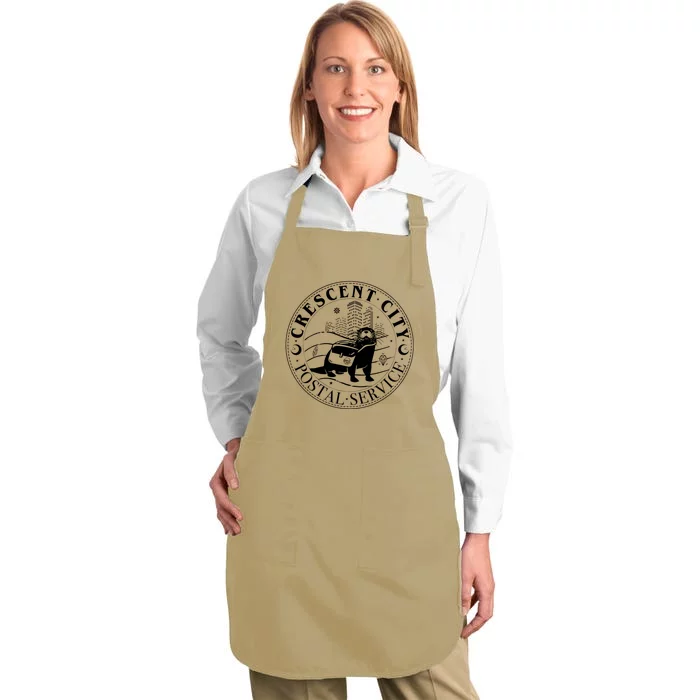 Crescent City Postal Service Messenger Otter Crescent City Full-Length Apron With Pocket