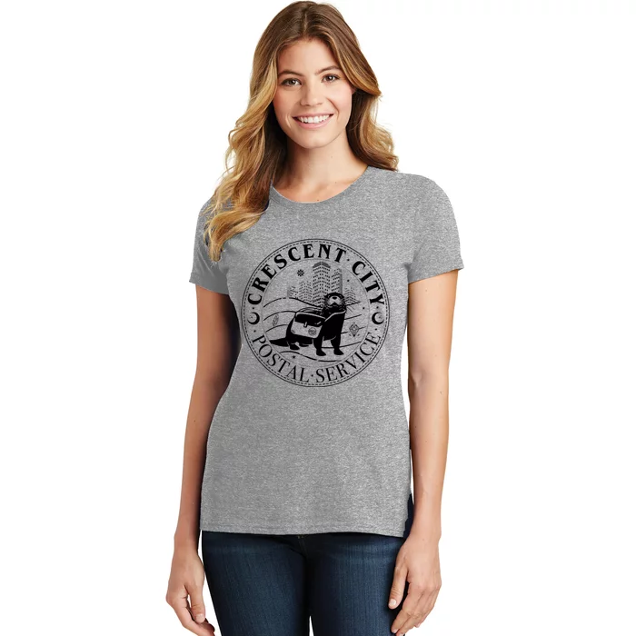 Crescent City Postal Service Messenger Otter Crescent City Women's T-Shirt