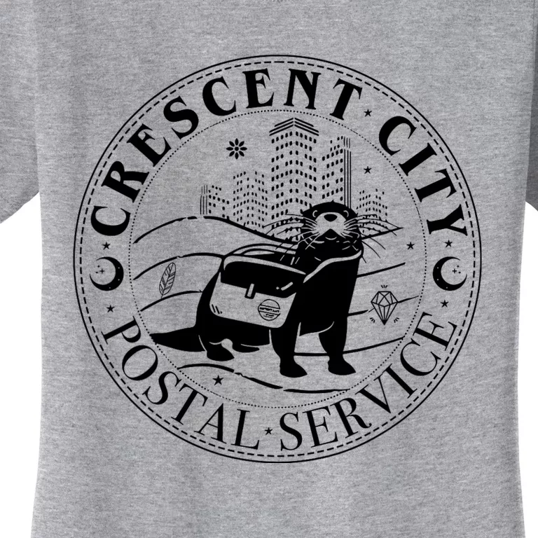 Crescent City Postal Service Messenger Otter Crescent City Women's T-Shirt