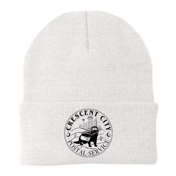 Crescent City Postal Service Messenger Otter Crescent City Knit Cap Winter Beanie