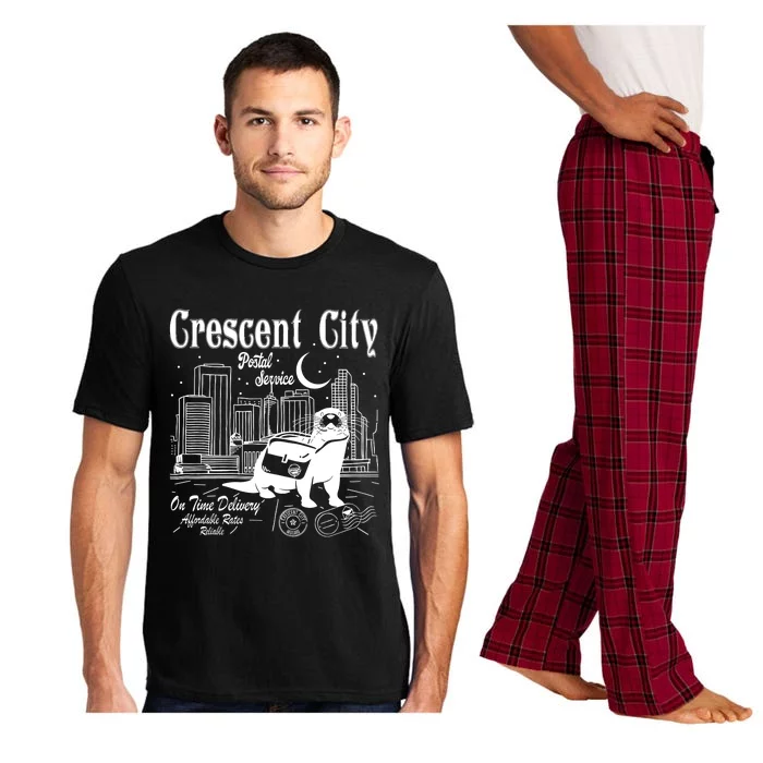 Crescent City Postal Service Messenger Otter Crescent City Pajama Set