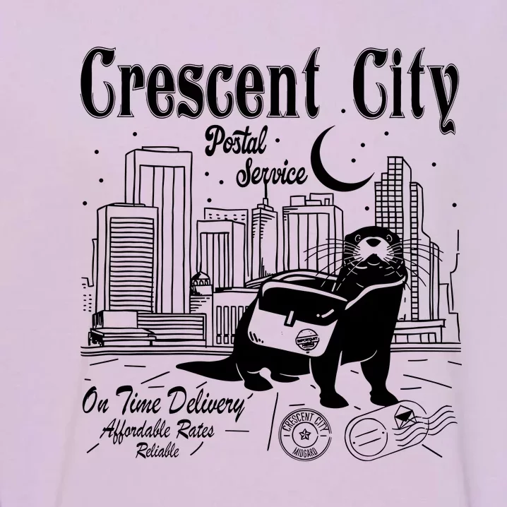 Crescent City Postal Service Messenger Otter Crescent City Garment-Dyed Sweatshirt