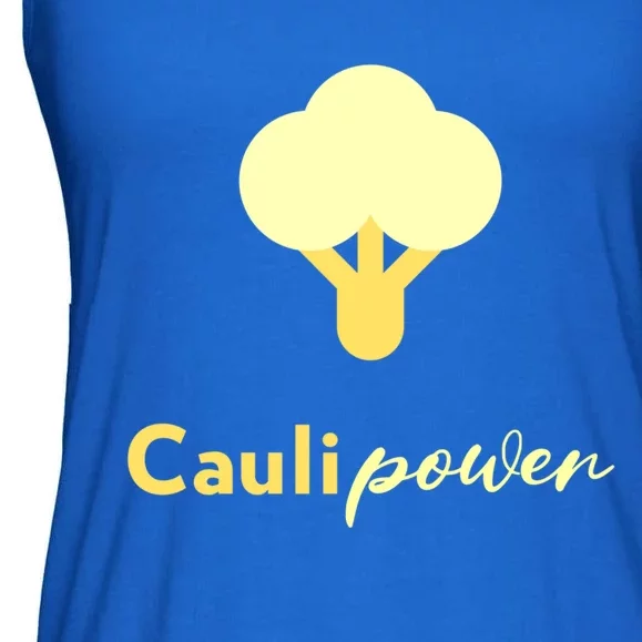 Caulipower Cauliflower Power Veggie Lovers Plant Powered Gift Ladies Essential Flowy Tank