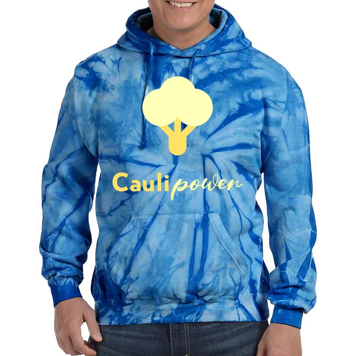 Caulipower Cauliflower Power Veggie Lovers Plant Powered Gift Tie Dye Hoodie