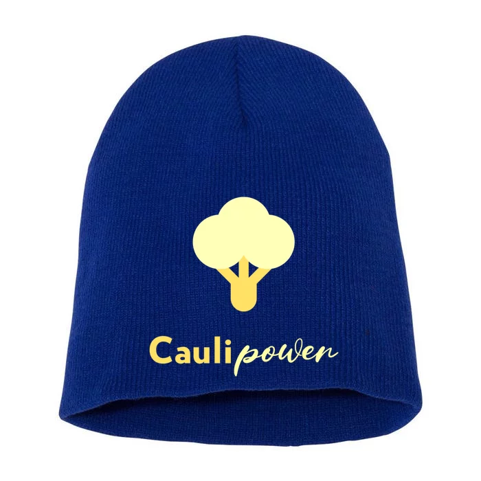 Caulipower Cauliflower Power Veggie Lovers Plant Powered Gift Short Acrylic Beanie