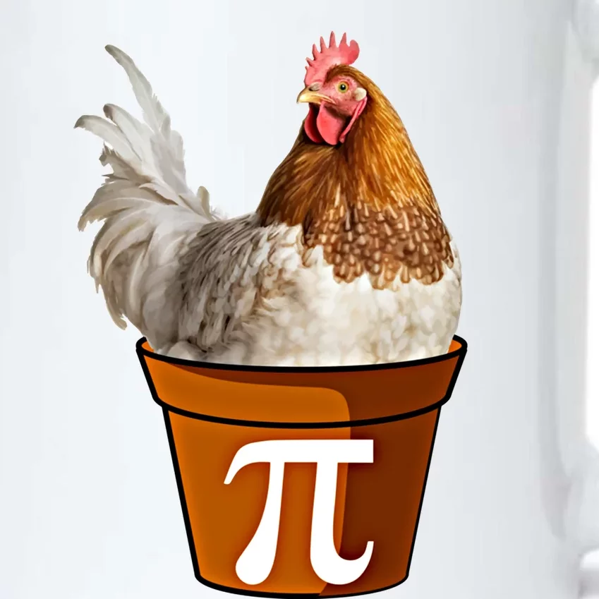 Cute Chicken Pot Pie Funny Math Pun Pie Symbol Math Funny Gift Black Color Changing Mug