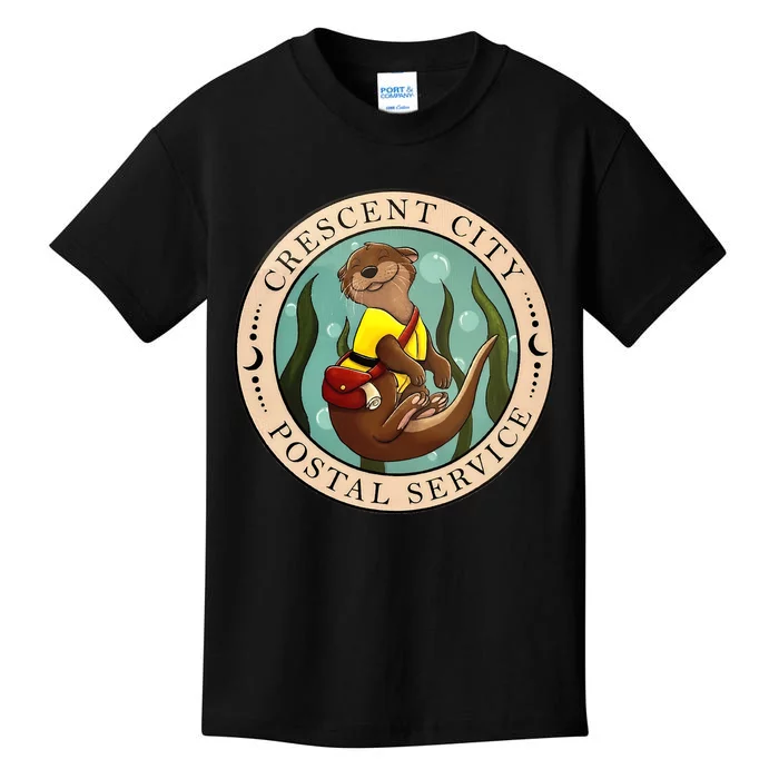 Crescent City Postal Service Messenger Otter Crescent City Kids T-Shirt