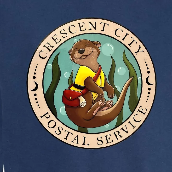 Crescent City Postal Service Messenger Otter Crescent City Garment-Dyed Sweatshirt