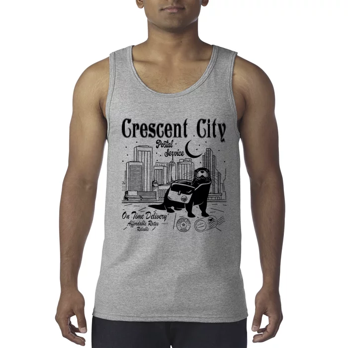 Crescent City Postal Service Messenger Otter Crescent City Tank Top