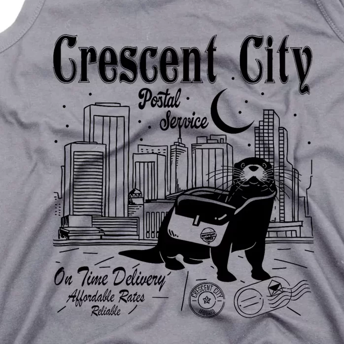 Crescent City Postal Service Messenger Otter Crescent City Tank Top