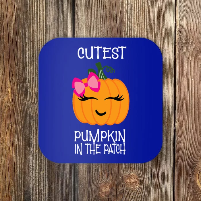 Cutest Coolest Pumpkin In The Patch Halloween Coaster