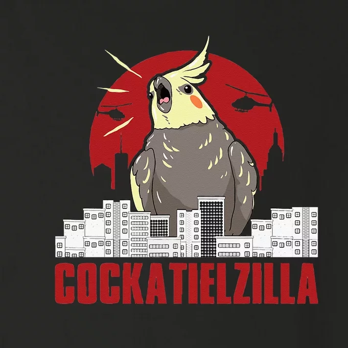 Cute cockatiel parrot Cockatielzilla funny gifts Toddler Long Sleeve Shirt