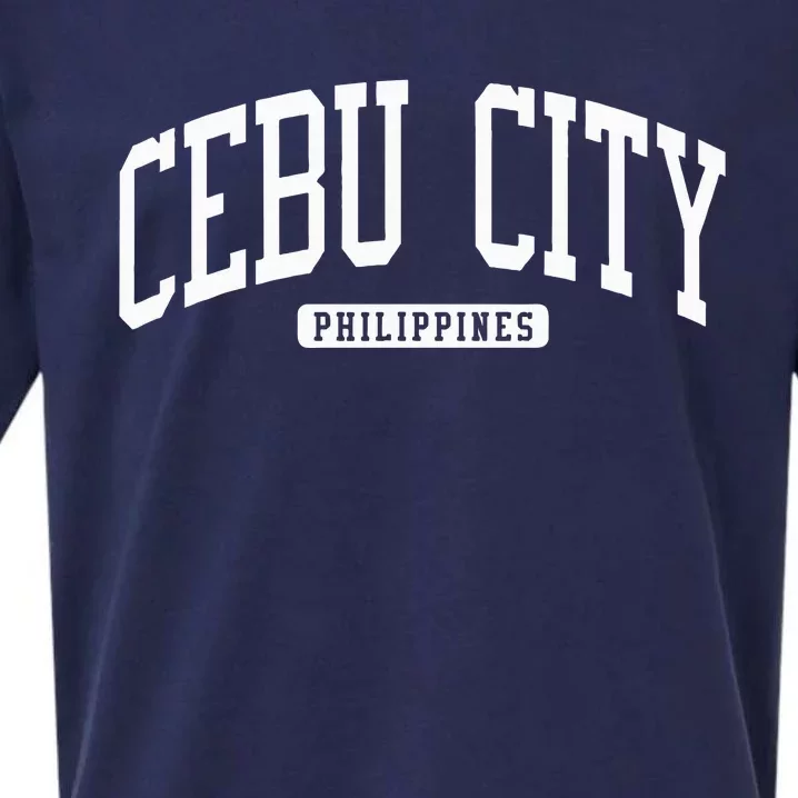 Cebu City Philippines Style Sueded Cloud Jersey T-Shirt