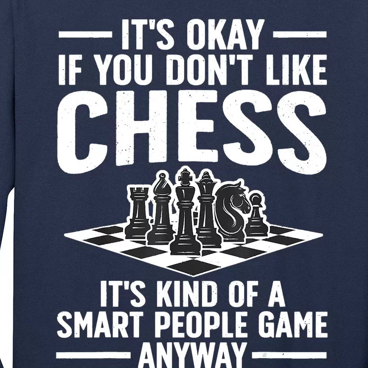 Cool Chess Players Art For Men Chess Lover Novelty Long Sleeve Shirt