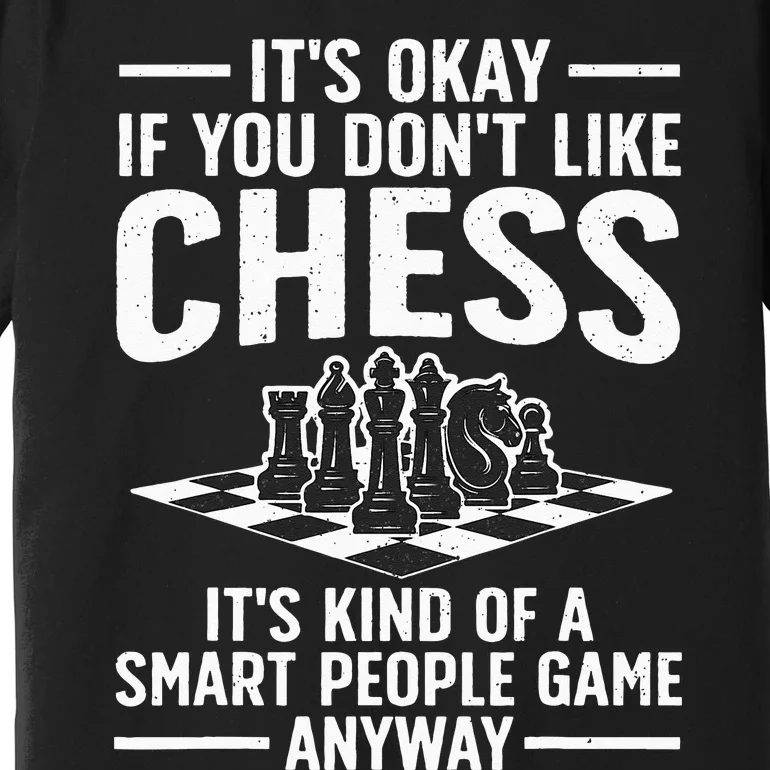 Cool Chess Players Art Chess Lover Novelty Premium T-Shirt