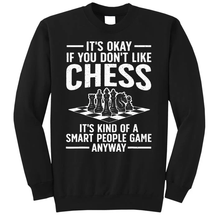 Cool Chess Players Art Chess Lover Novelty Tall Sweatshirt