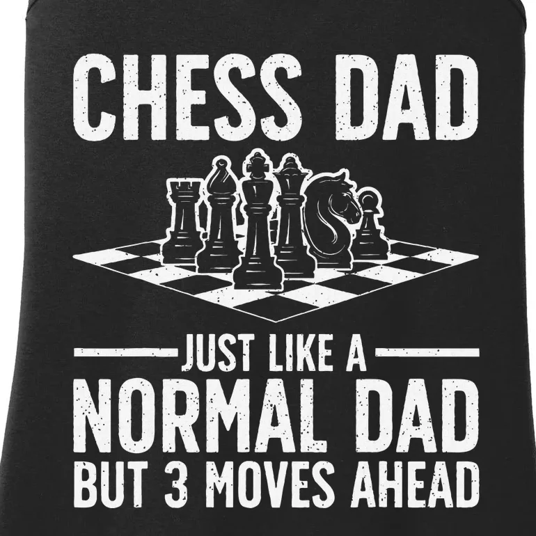 Cool Chess Player Art Dad Knight Chess Lovers Pieces Ladies Essential Tank