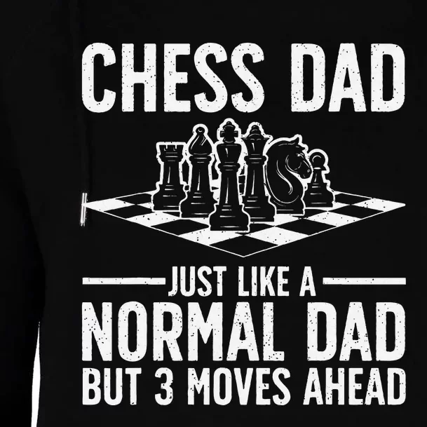 Cool Chess Player Art Dad Knight Chess Lovers Pieces Womens Funnel Neck Pullover Hood