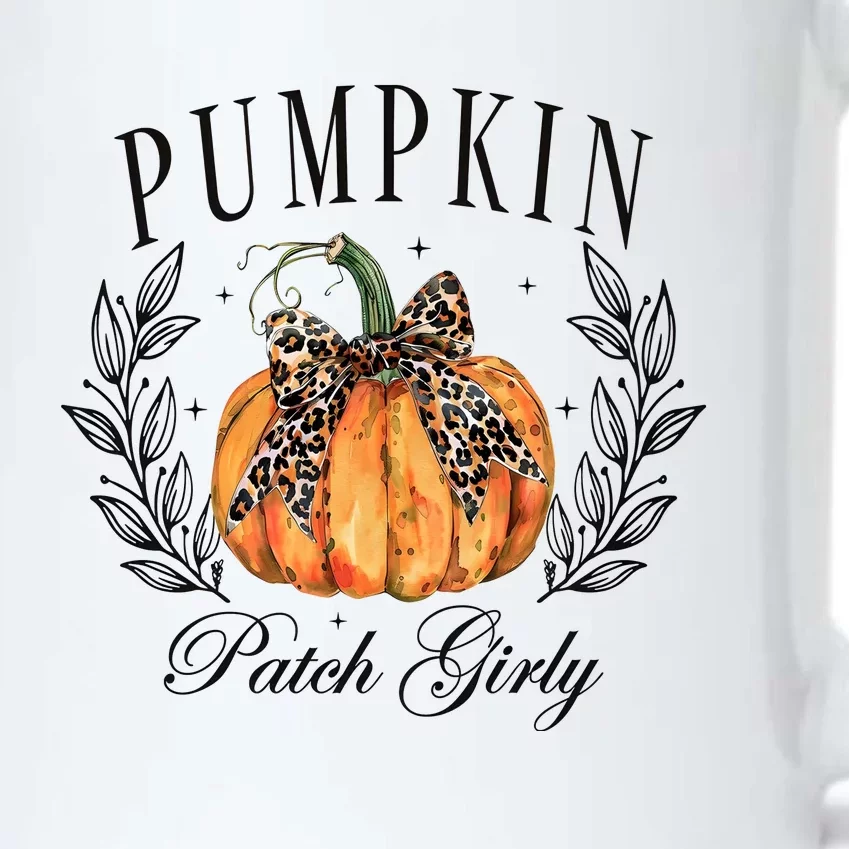 Childhood Cancer Quote Halloween Pumpkin Patch Girly Black Color Changing Mug