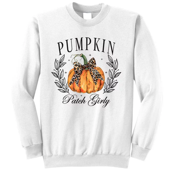 Childhood Cancer Quote Halloween Pumpkin Patch Girly Sweatshirt