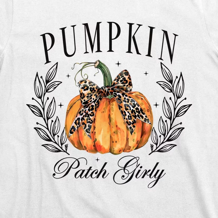 Childhood Cancer Quote Halloween Pumpkin Patch Girly T-Shirt