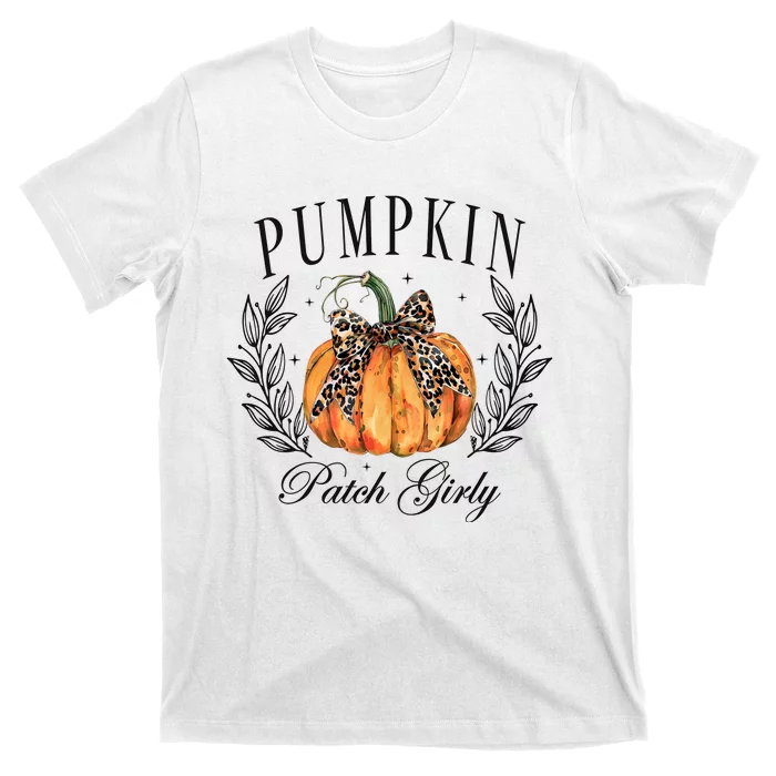 Childhood Cancer Quote Halloween Pumpkin Patch Girly T-Shirt