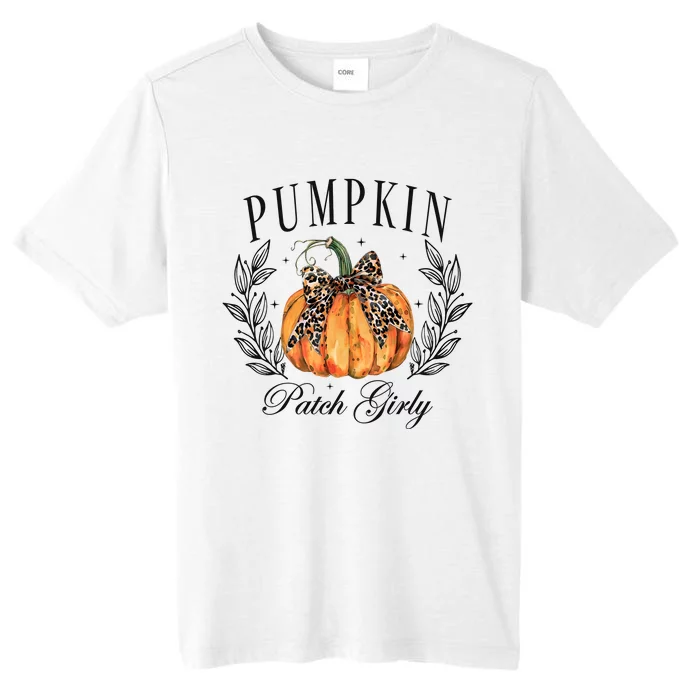 Childhood Cancer Quote Halloween Pumpkin Patch Girly ChromaSoft Performance T-Shirt