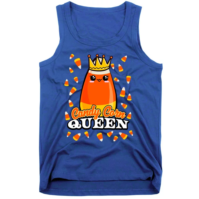 Candy Corn Queen Halloween Costume Funny Novelty Cool Gift Tank Top