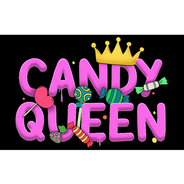 Cool Candy Queen Art For Candy Lollipop Lovers Bumper Sticker