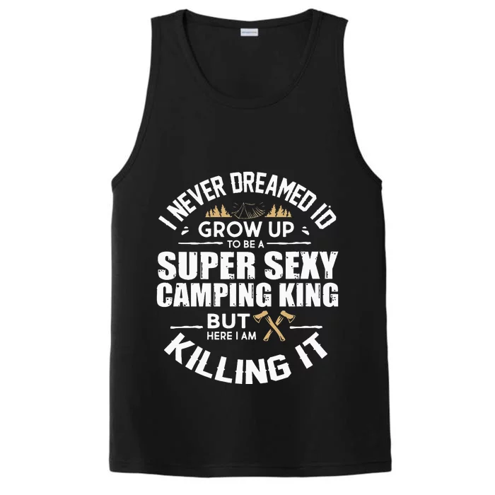 Camping Camper RV Camping Vacation Camping Dad Performance Tank