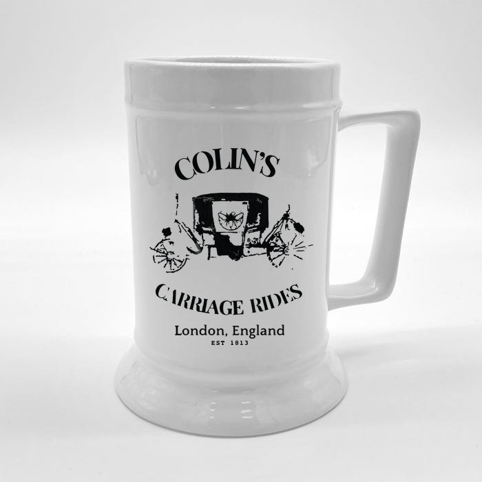 Colin Carriage Rides Front & Back Beer Stein