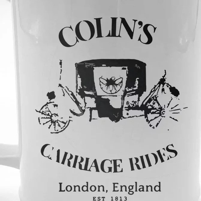 Colin Carriage Rides Front & Back Beer Stein