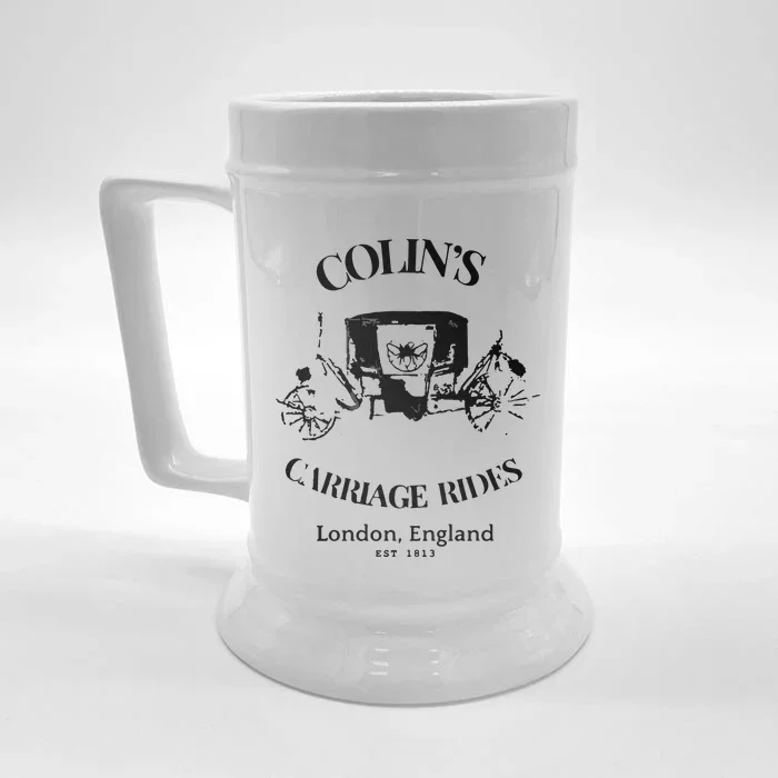 Colin Carriage Rides Front & Back Beer Stein