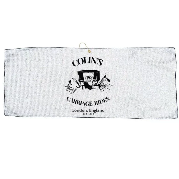 Colin Carriage Rides Large Microfiber Waffle Golf Towel