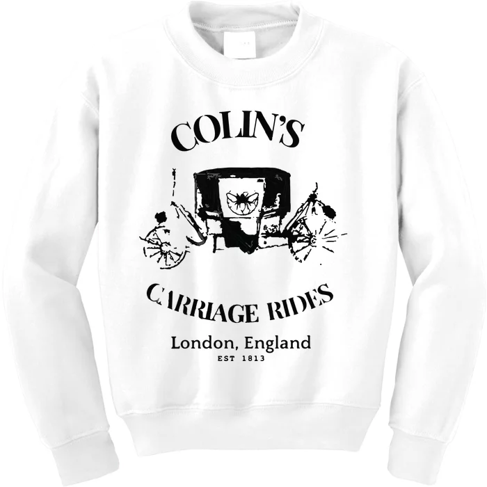 Colin Carriage Rides Kids Sweatshirt