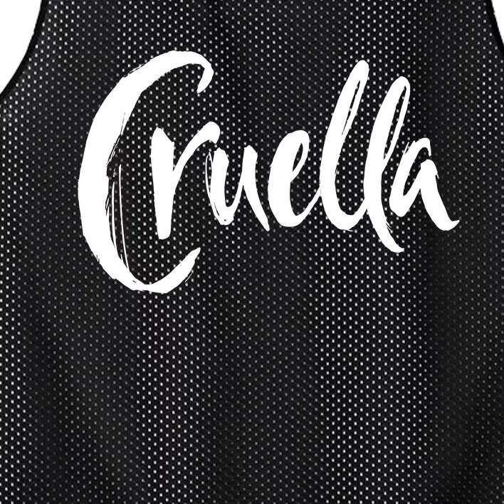 Cruella Mesh Reversible Basketball Jersey Tank