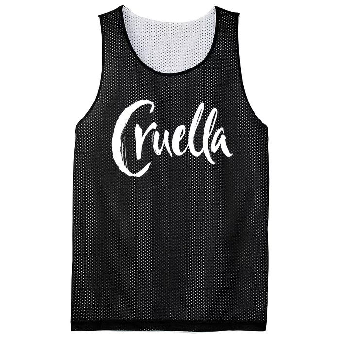 Cruella Mesh Reversible Basketball Jersey Tank