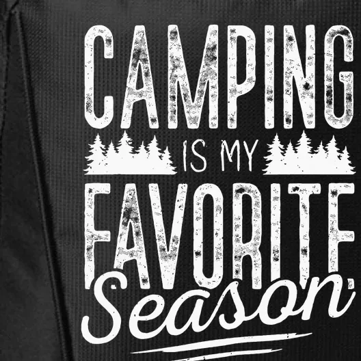 Camping Camper RV Camping Vacation City Backpack