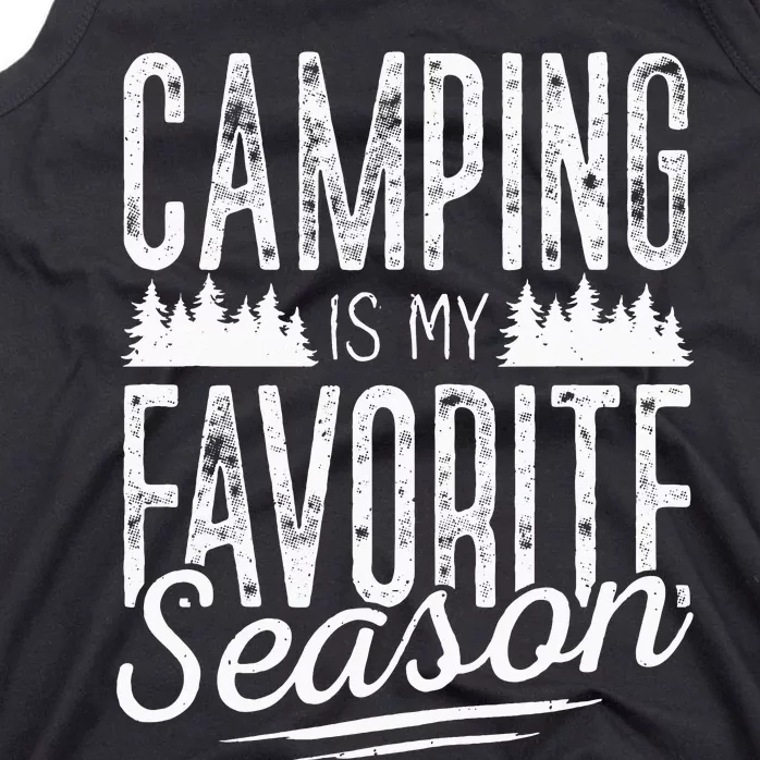 Camping Camper RV Camping Vacation Tank Top