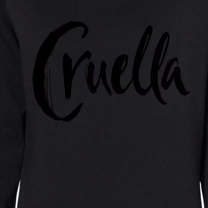 Cruella Womens California Wash Sweatshirt