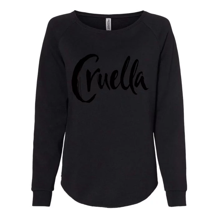 Cruella Womens California Wash Sweatshirt