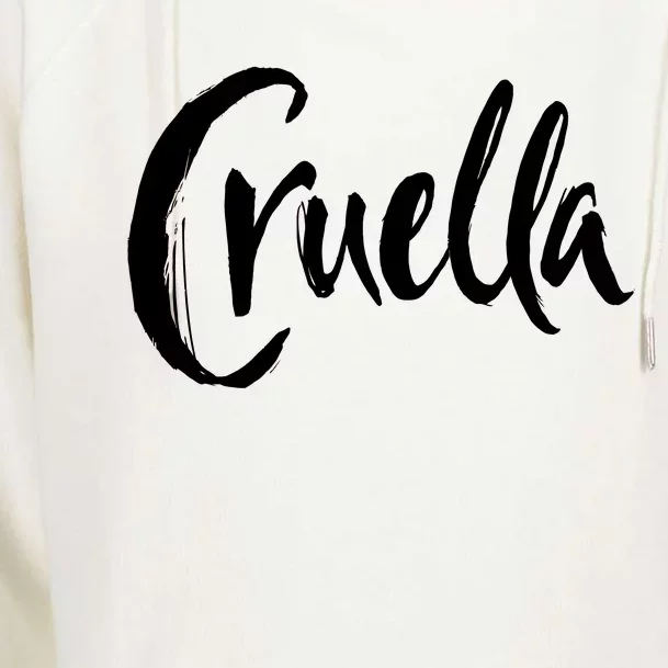 Cruella Womens Funnel Neck Pullover Hood