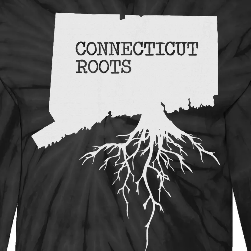 Connecticut Connecticut Roots State Tie-Dye Long Sleeve Shirt