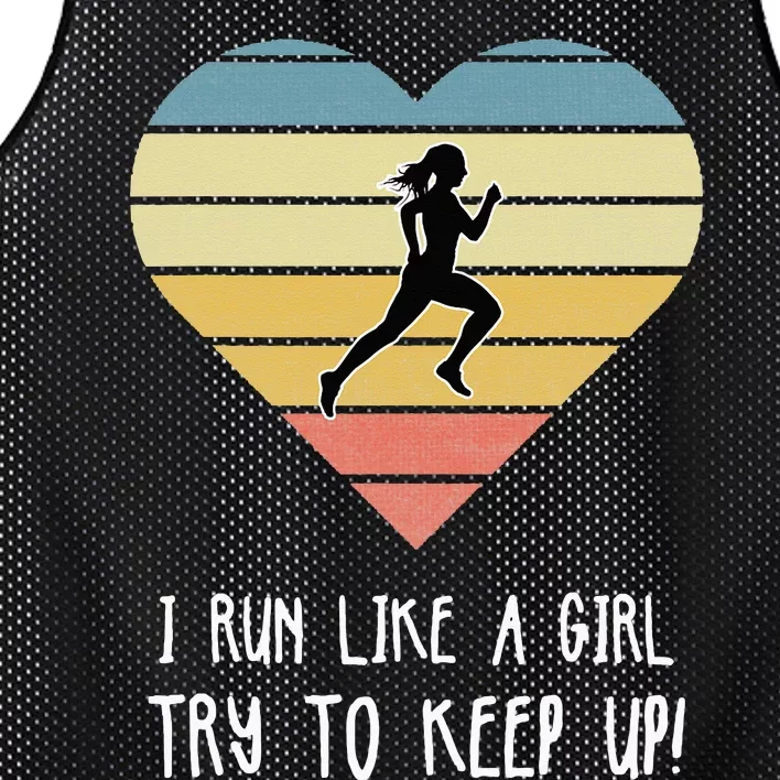 Cross Country Running Gift Mesh Reversible Basketball Jersey Tank